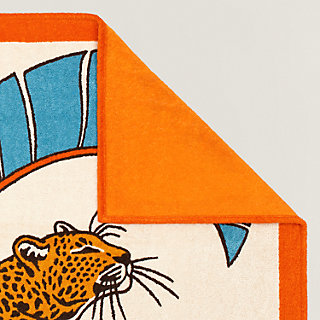 ビーチタオル 《パンテール・オ・ソレイユ》 | Hermès - エルメス-公式